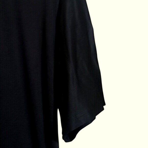 Dont Be Salty Graphic Black Tee XL 100% Polyester Short Sleeve Shirt - Picture 3 of 5